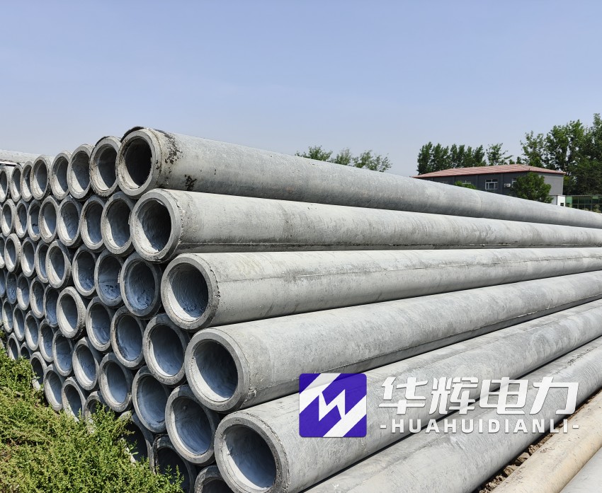 波莲镇12米水泥电线杆